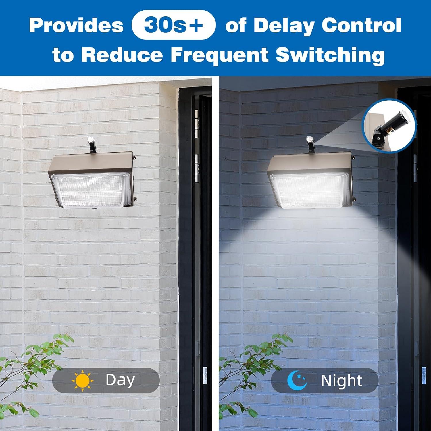 Sensor de Luz Automático CHISWEAR JL-104 con Retraso y Resistente al Agua