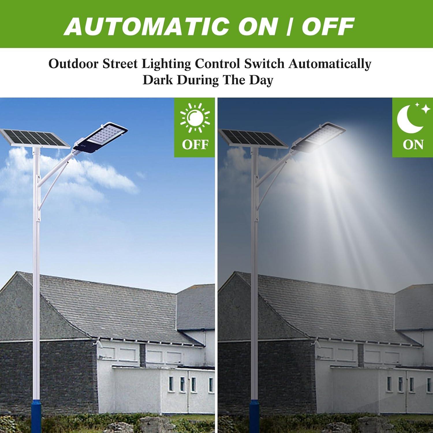 Sensor Fotocélula Exterior Retisee 2 Pcs 120V Crepúsculo Amanecer