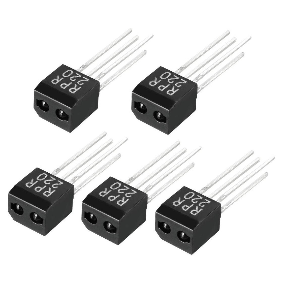 Interruptor Fotoeléctrico Sensor Óptico uxcell RPR220 5pcs