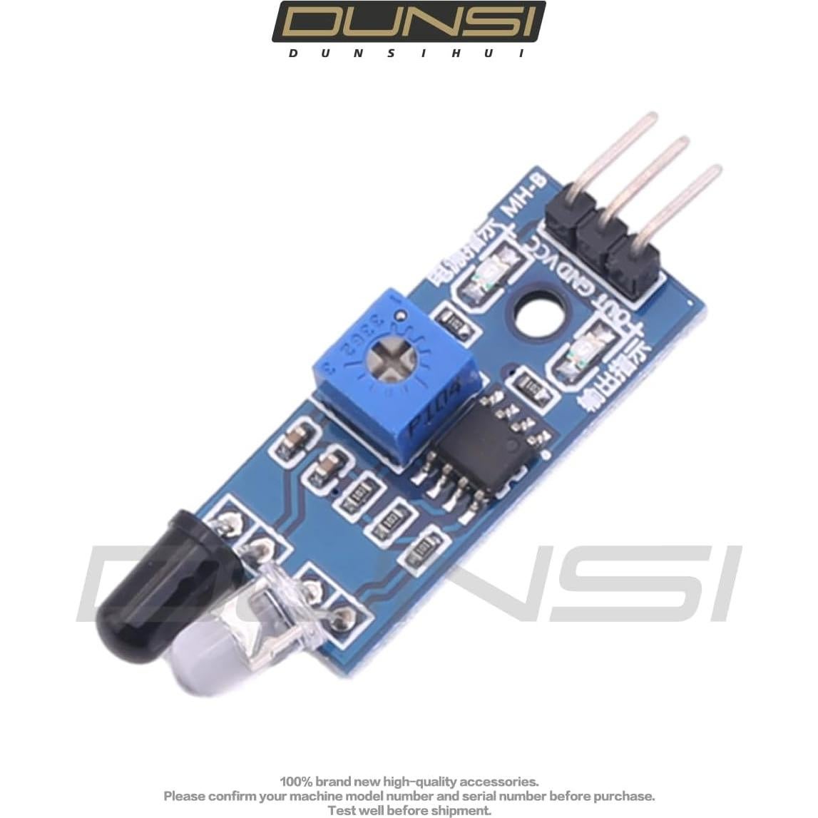 Sensor Infrarrojo DUNSIHUI 5pcs para Evitar Obstáculos 30cm