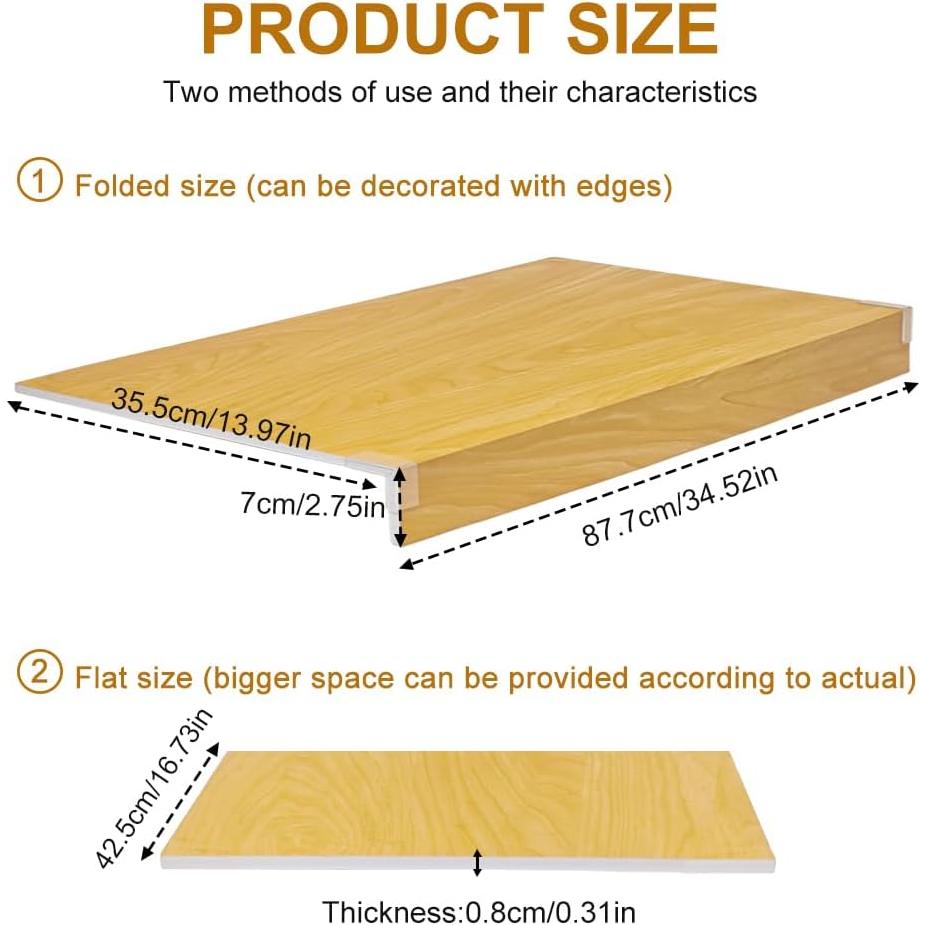 Cubiertas de estantes de alambre NEW NOAM 5 piezas 87.6x35.3 cm