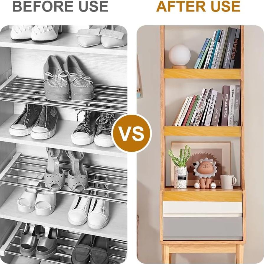 Cubiertas de estantes de alambre NEW NOAM 5 piezas 87.6x35.3 cm