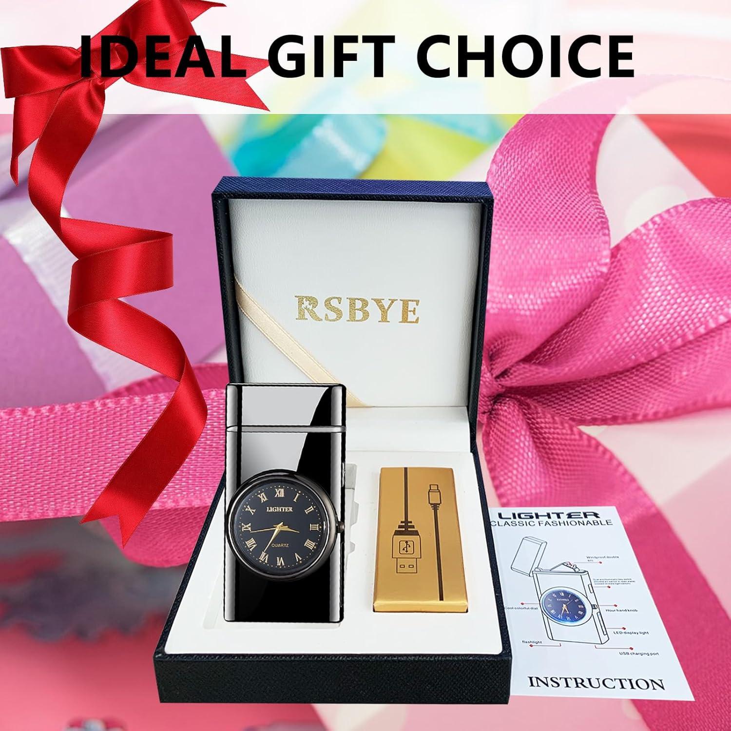 Encendedor Eléctrico USB RSBYE Doble Arco Resistente al Viento