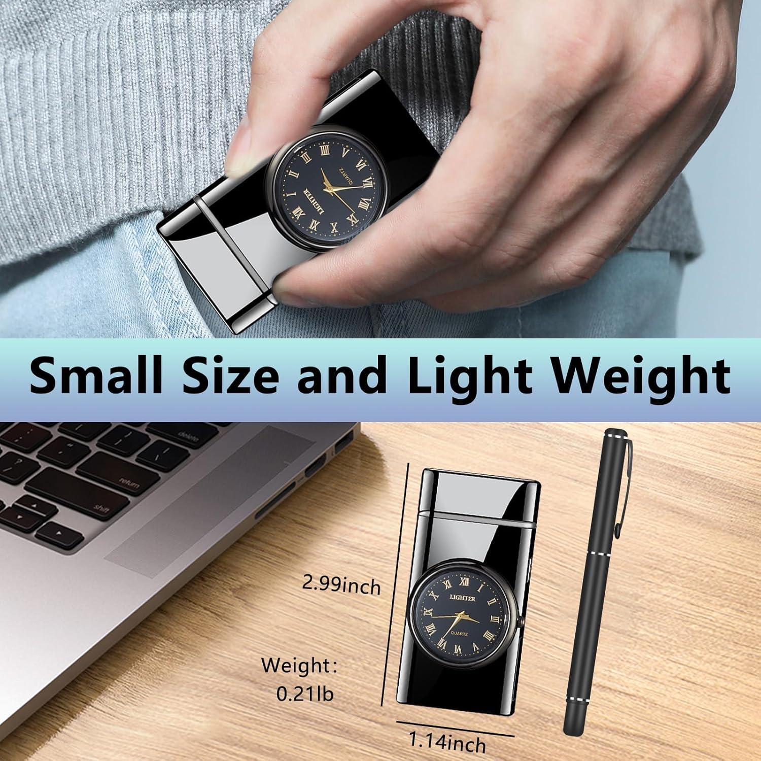 Encendedor Eléctrico USB RSBYE Doble Arco Resistente al Viento