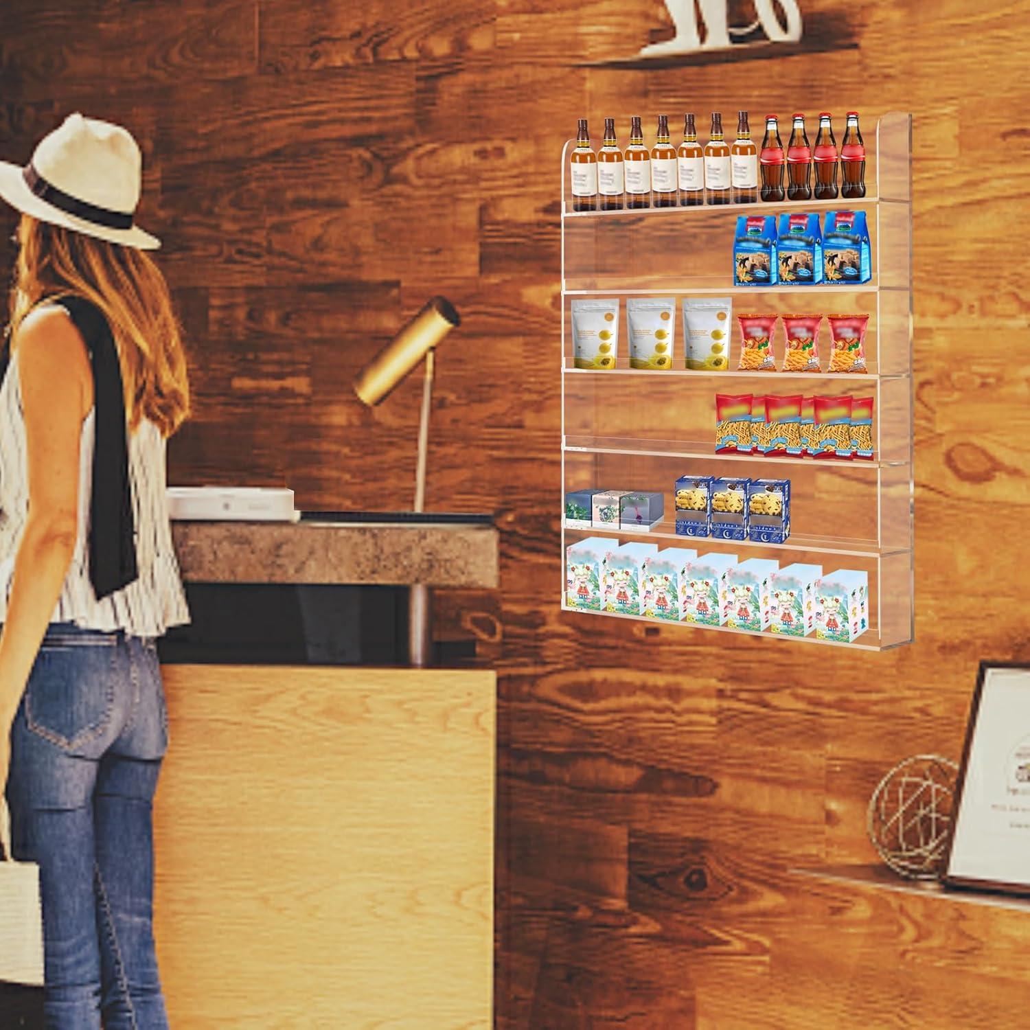 Estante Acrílico para Esmalte de Uñas Nalwort 6 Niveles