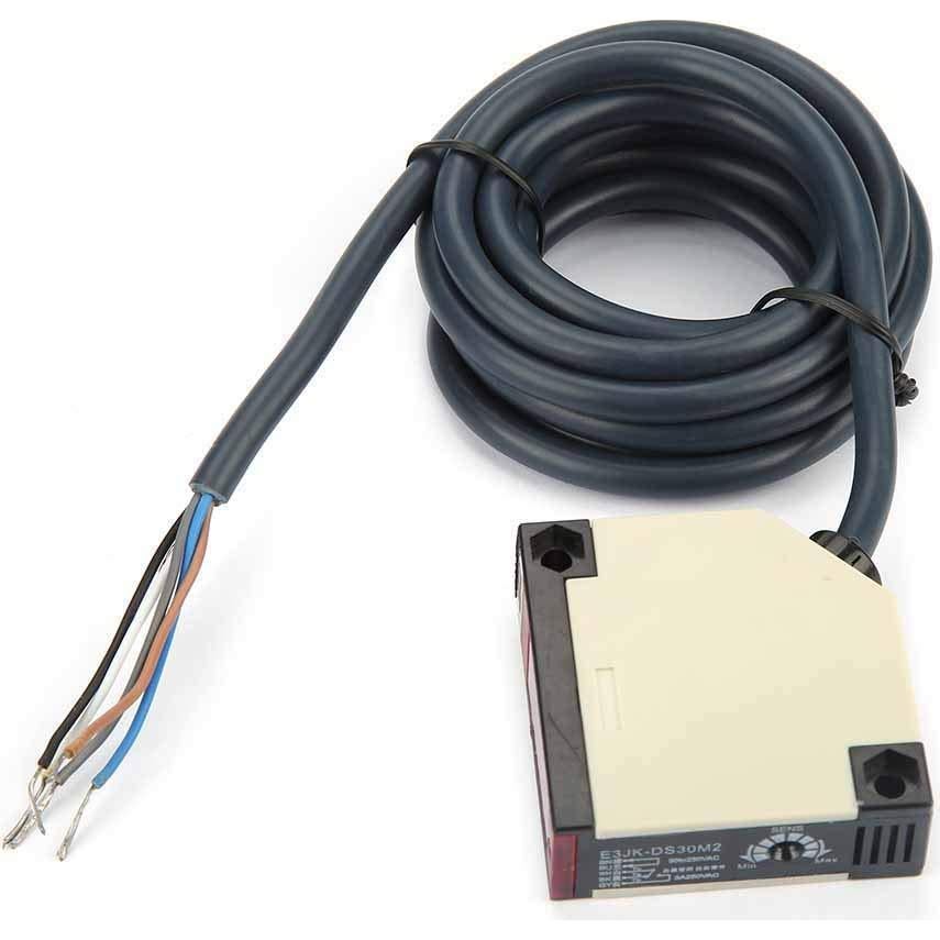 Sensor Fotoeléctrico Ejoyous E3JK-DS30M2 30cm Reflexión Difusa