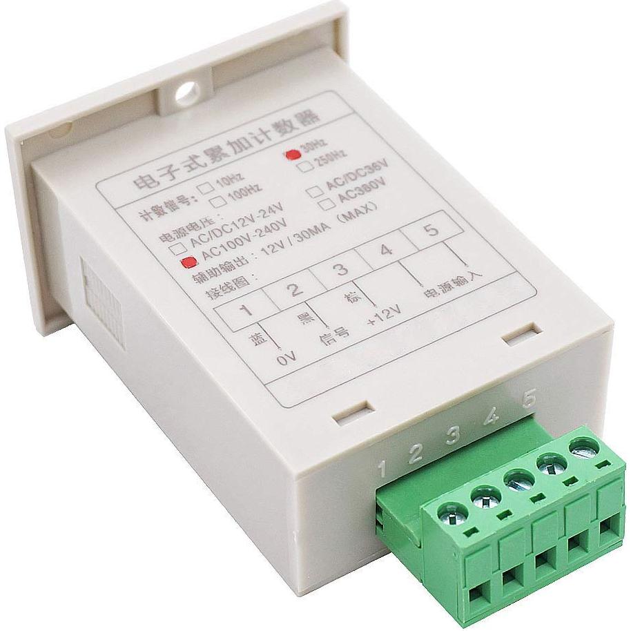 Contador Digital de Tráfico Twidec R61 0-999999 LED + Sensor