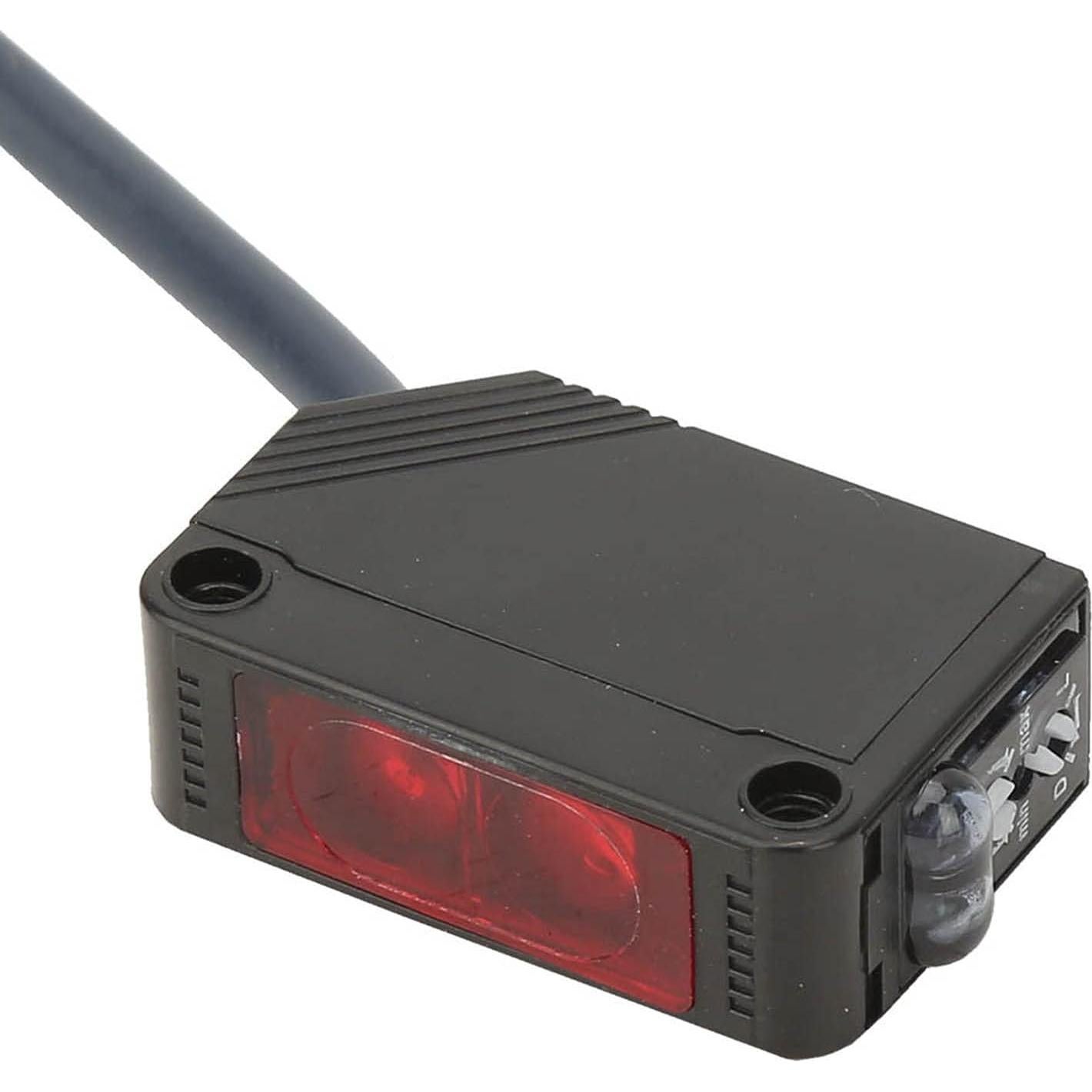 Sensor Fotoeléctrico ViaGasaFamido 100mm 12-24VDC con Cable 1.8m