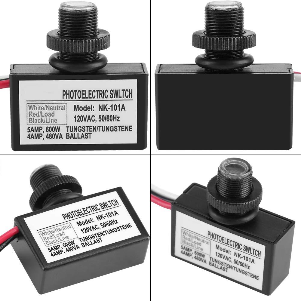 Interruptor Fotoeléctrico Alvinlite NK-101A 120VAC Sensor Luz