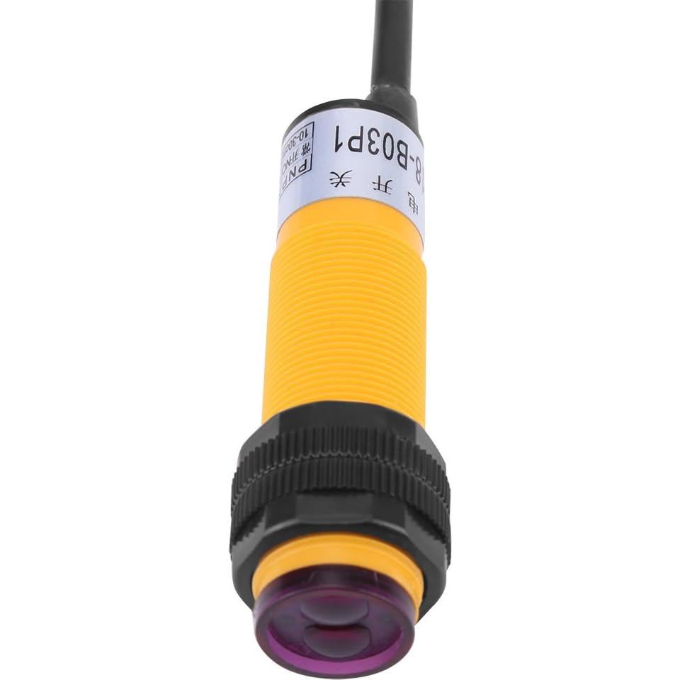 Sensor Fotoeléctrico PNP IR 3 Hilos 6-36V 5-30cm YWBL-WH