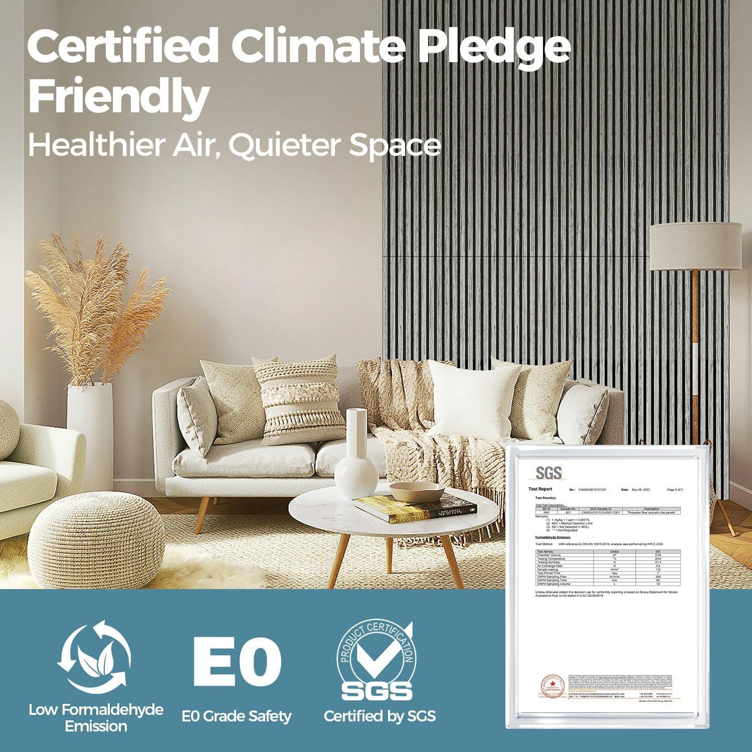 Paneles Acústicos de Madera AKUMAX Siner Oak - 2 Piezas 61x122 cm