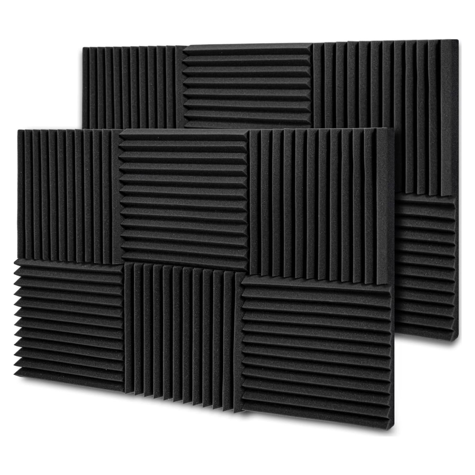 Paneles Acústicos TroyStudio 12 Pcs 30.48x30.48 cm Absorbentes