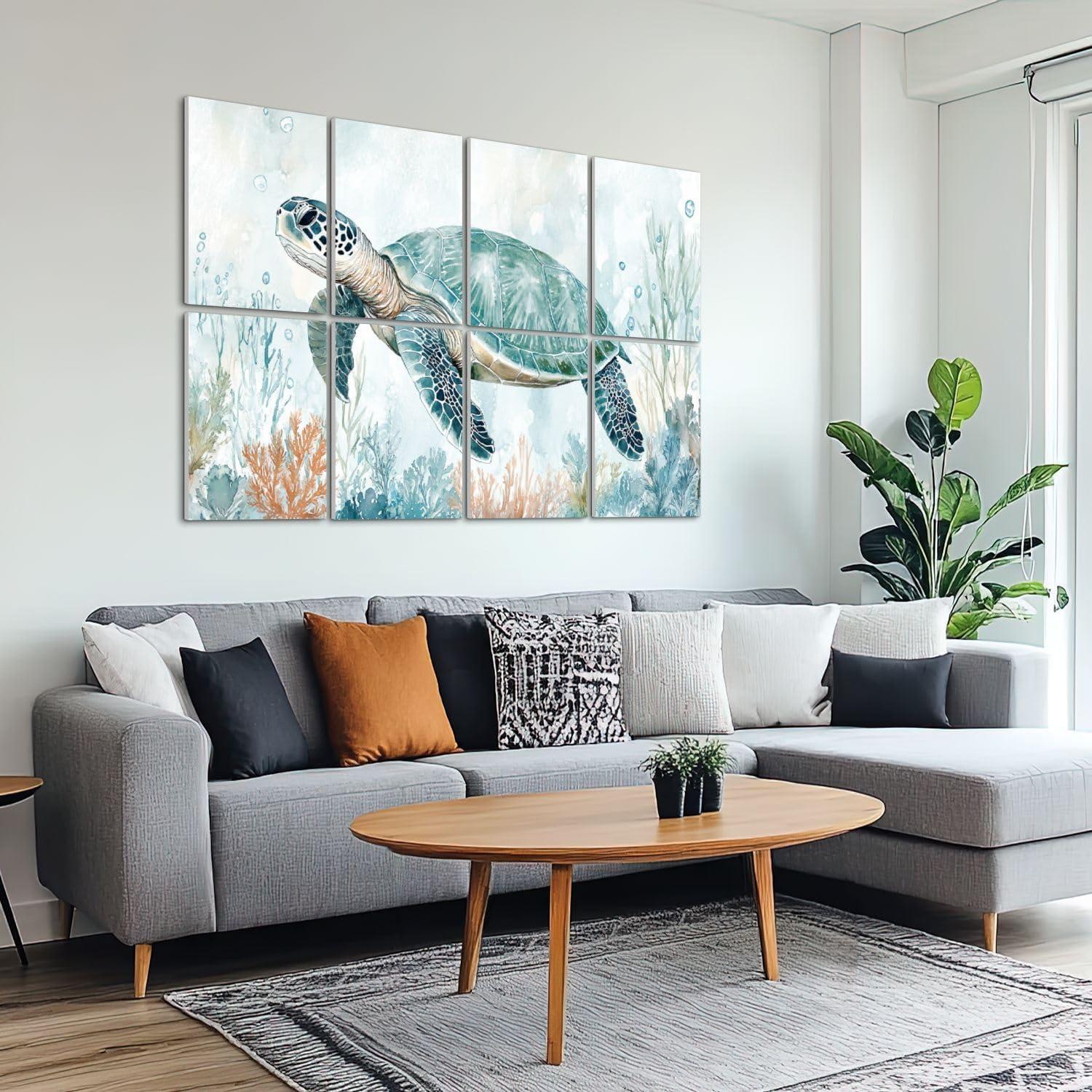 Paquete de 8 Paneles Acústicos Art Absorbentes 121.92x81.28cm