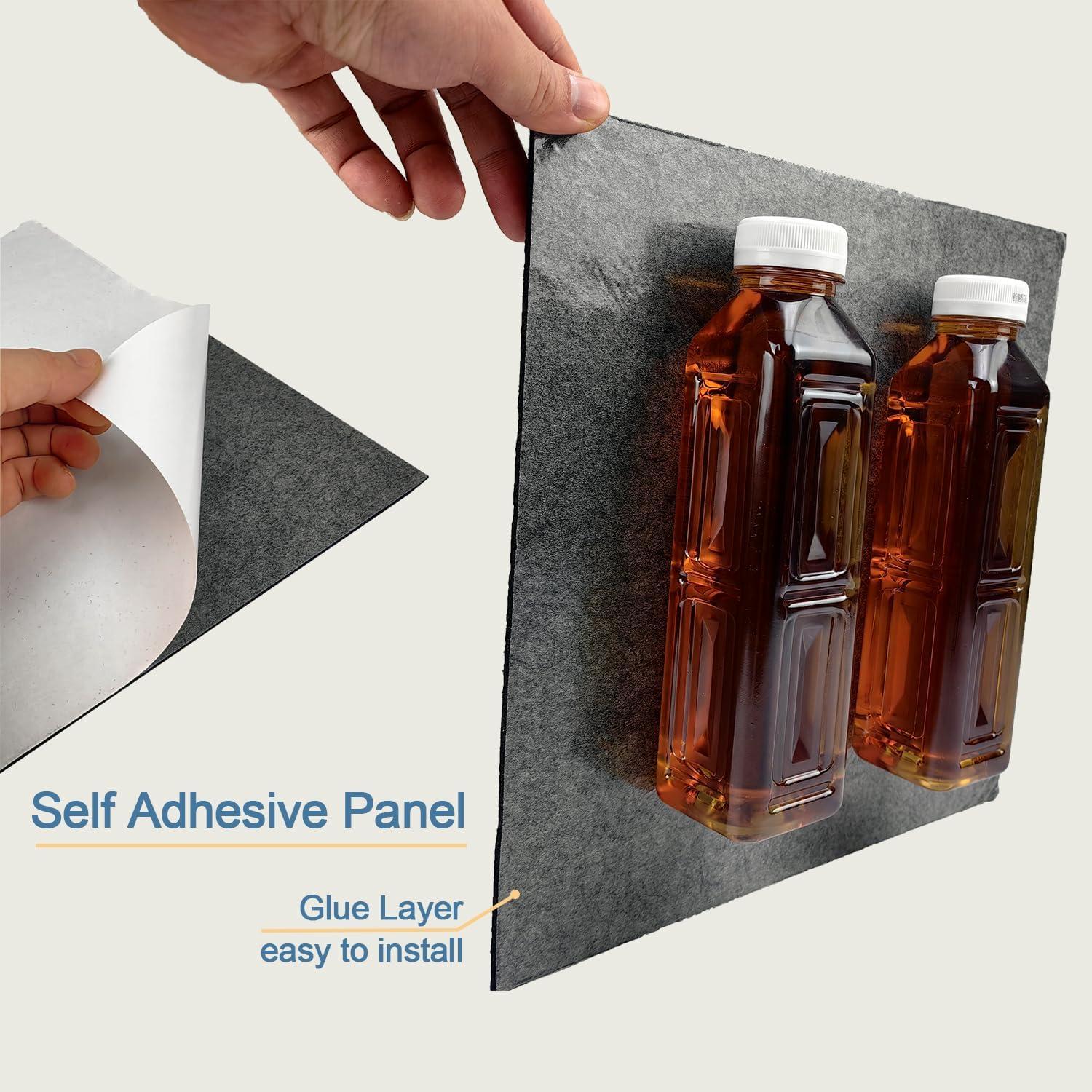 Paneles Acústicos Autoadhesivos 12 Piezas 30x30 cm Aislantes