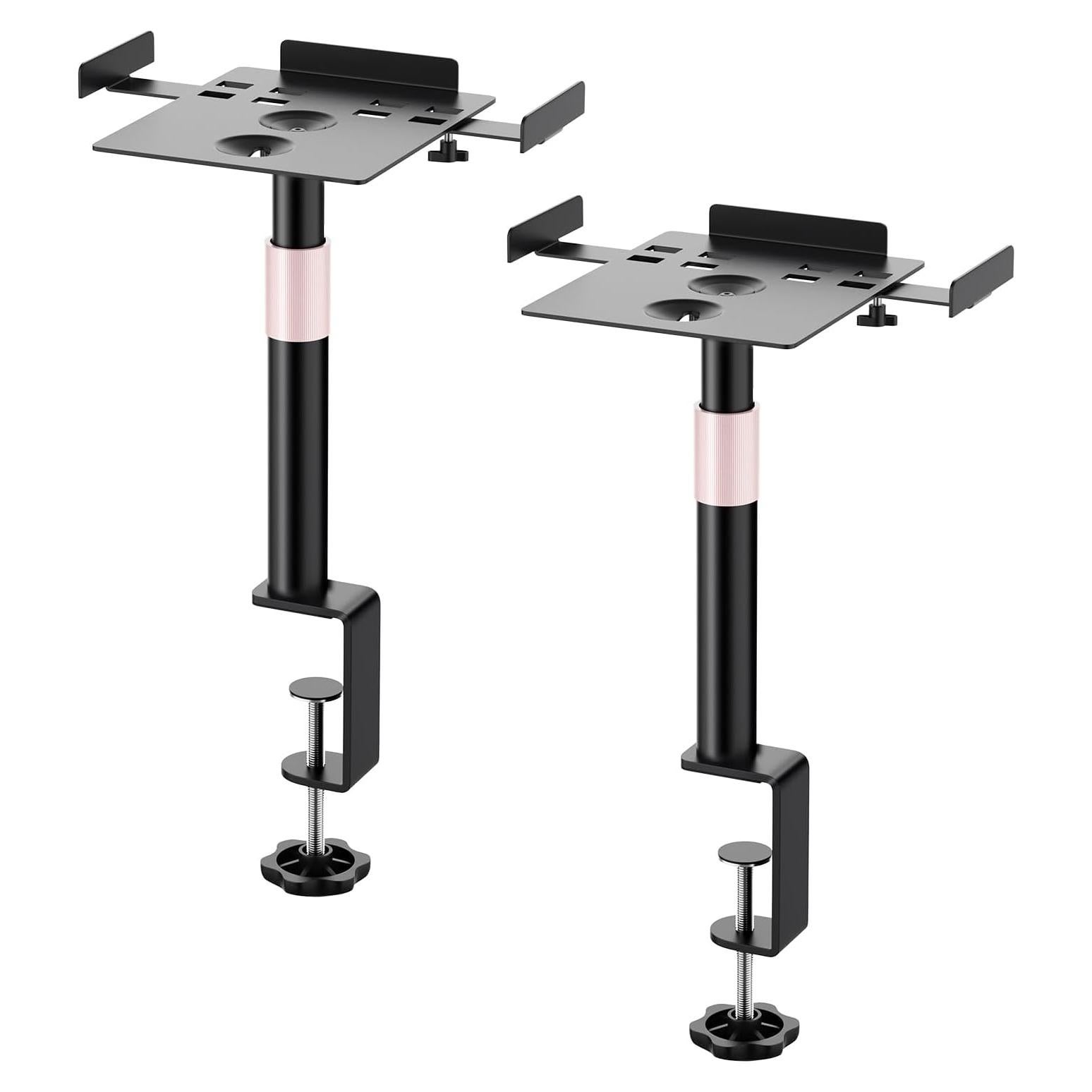 Soporte de Monitor de Estudio Futrue-Wolker Set de 2 Ajustable