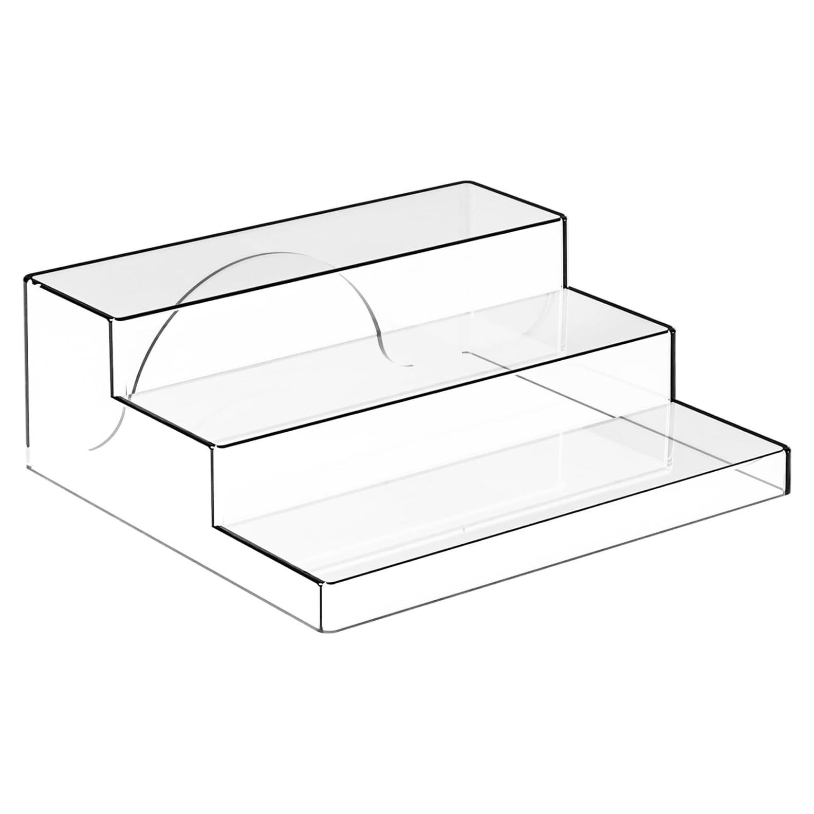 Soporte Acrílico de Exhibición Yieach 3 Niveles 26.2x23.9cm