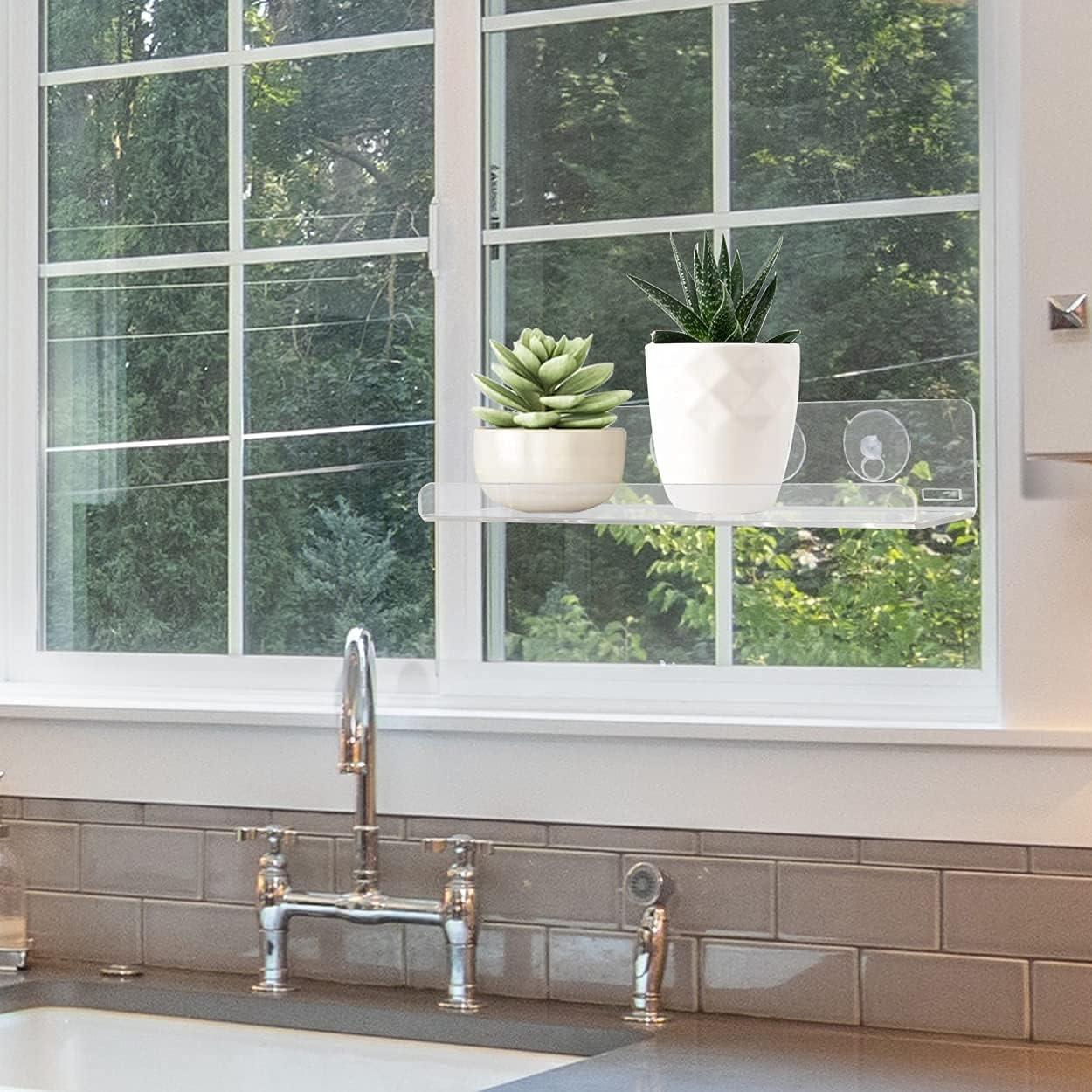 Estantes Flotantes para Ventana Sumerflos 2 Pack 35.5x10.2cm