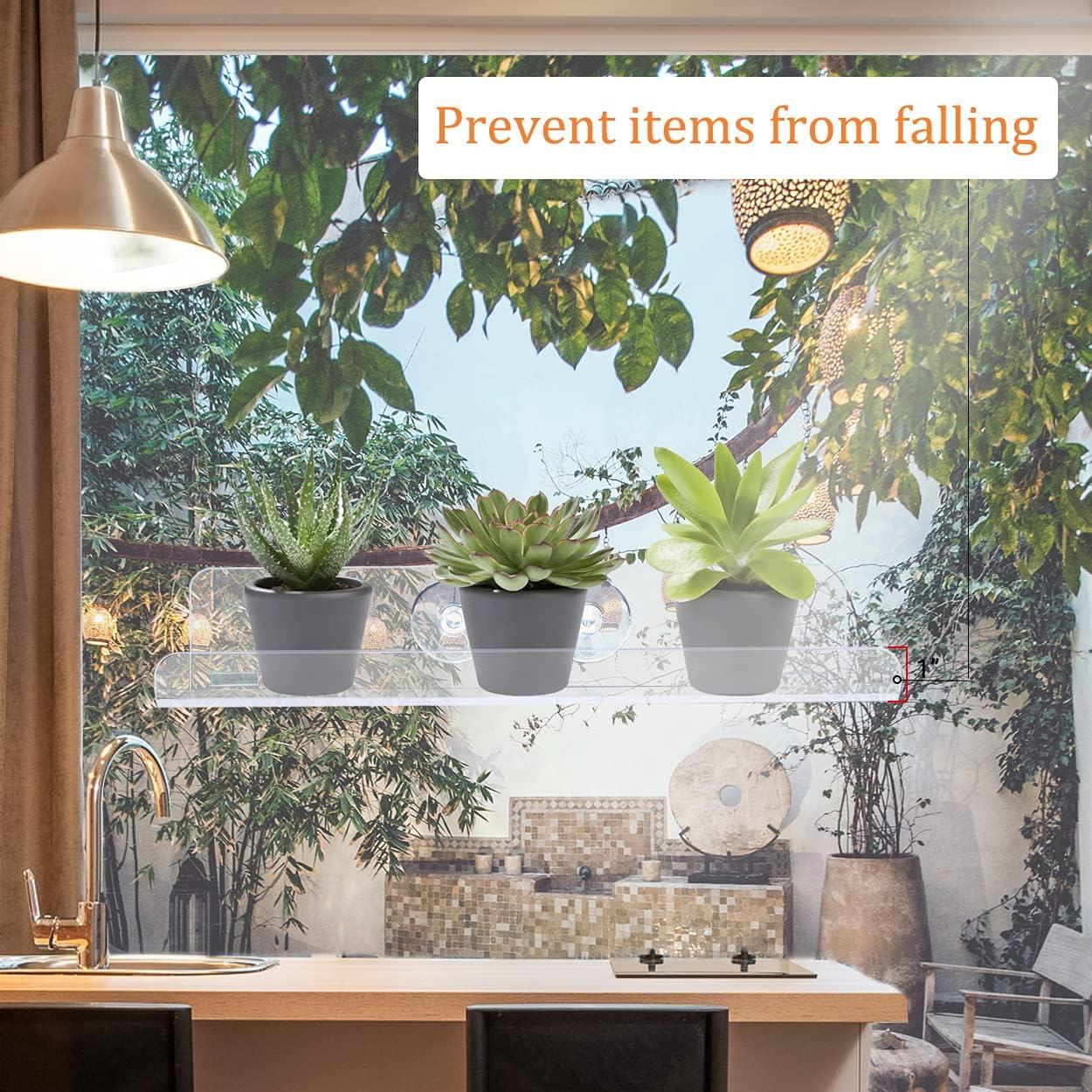 Estantes Flotantes para Ventana Sumerflos 2 Pack 35.5x10.2cm