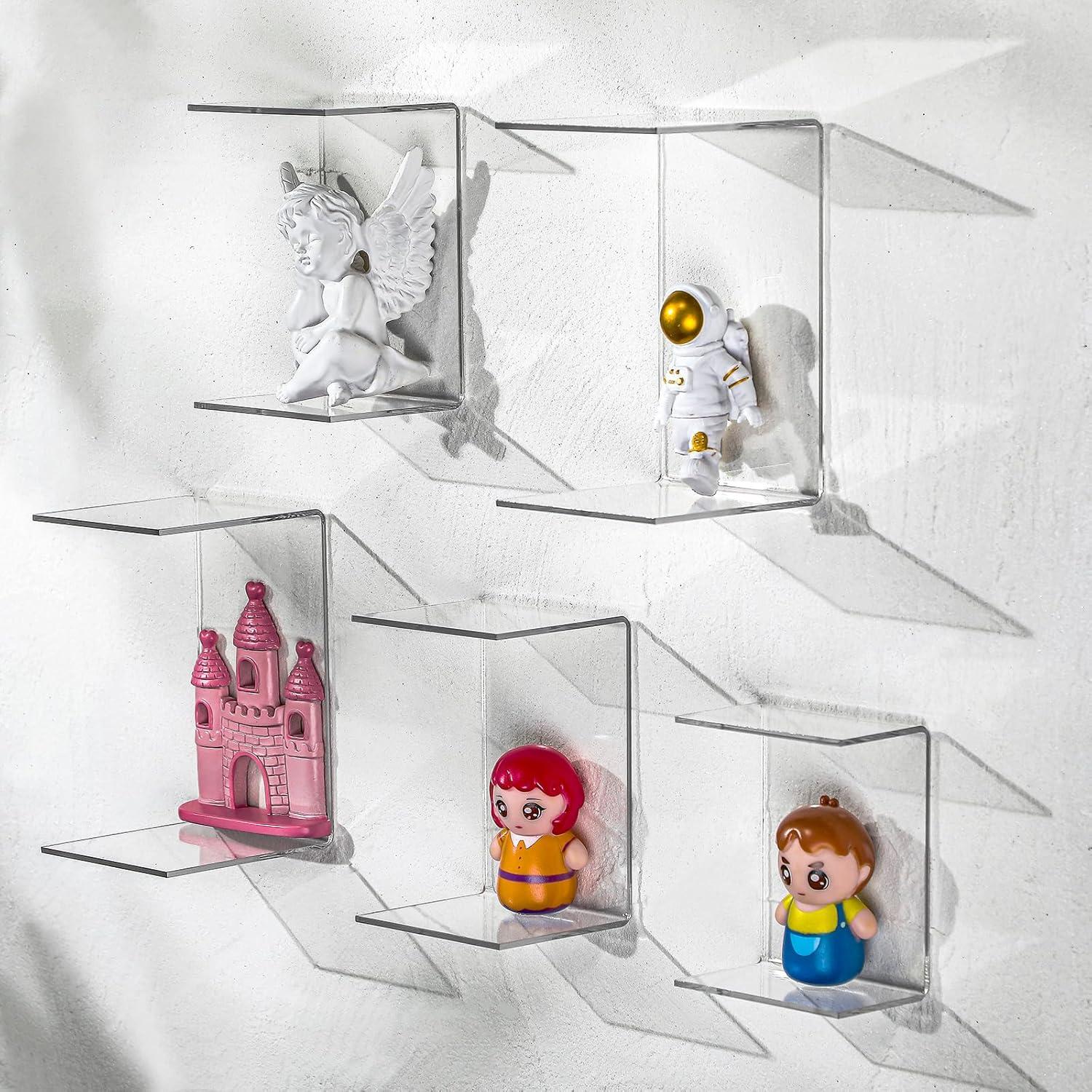 Soportes de Exhibición Acrílicos Chuangdi - 20 Piezas Transparentes