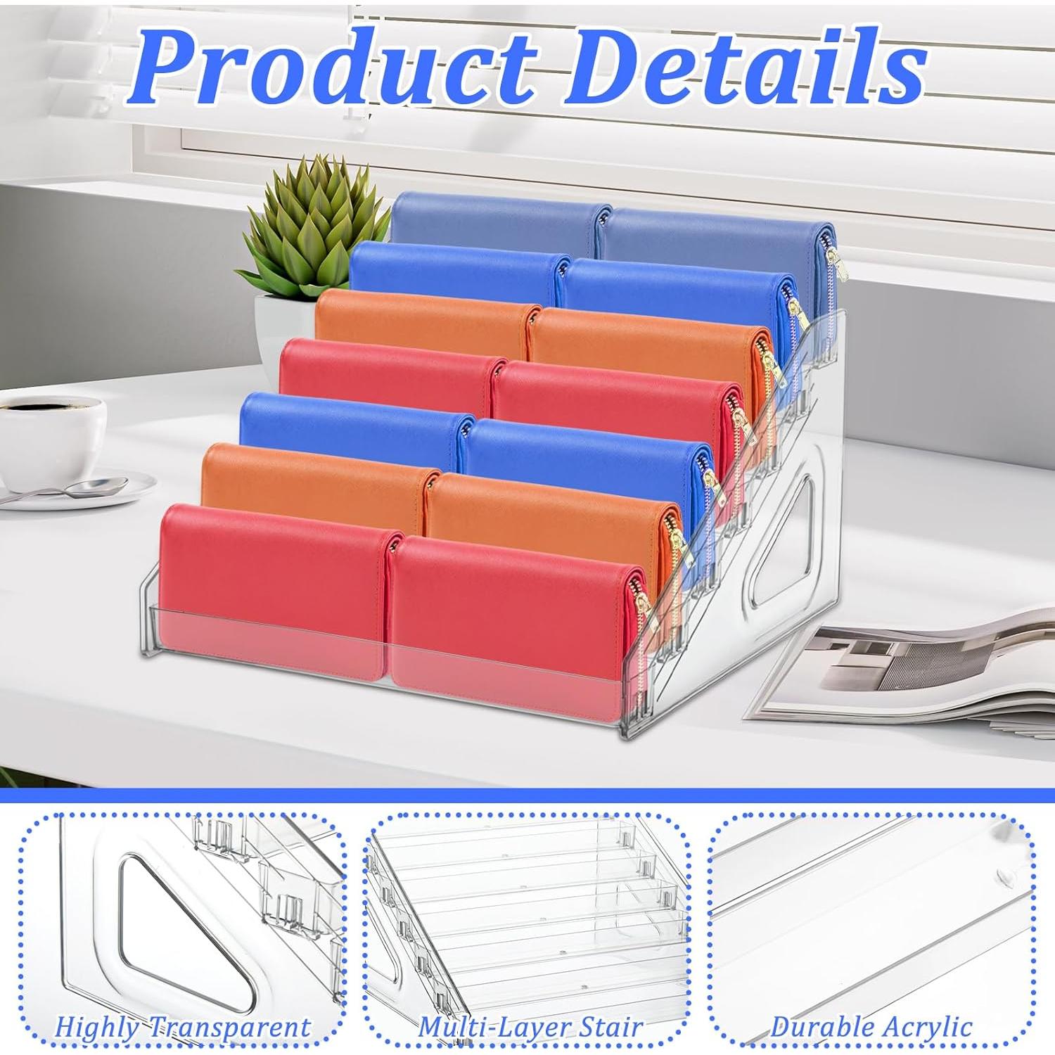 Soporte Acrílico Transparente 7 Niveles para Bolsos Sibosen