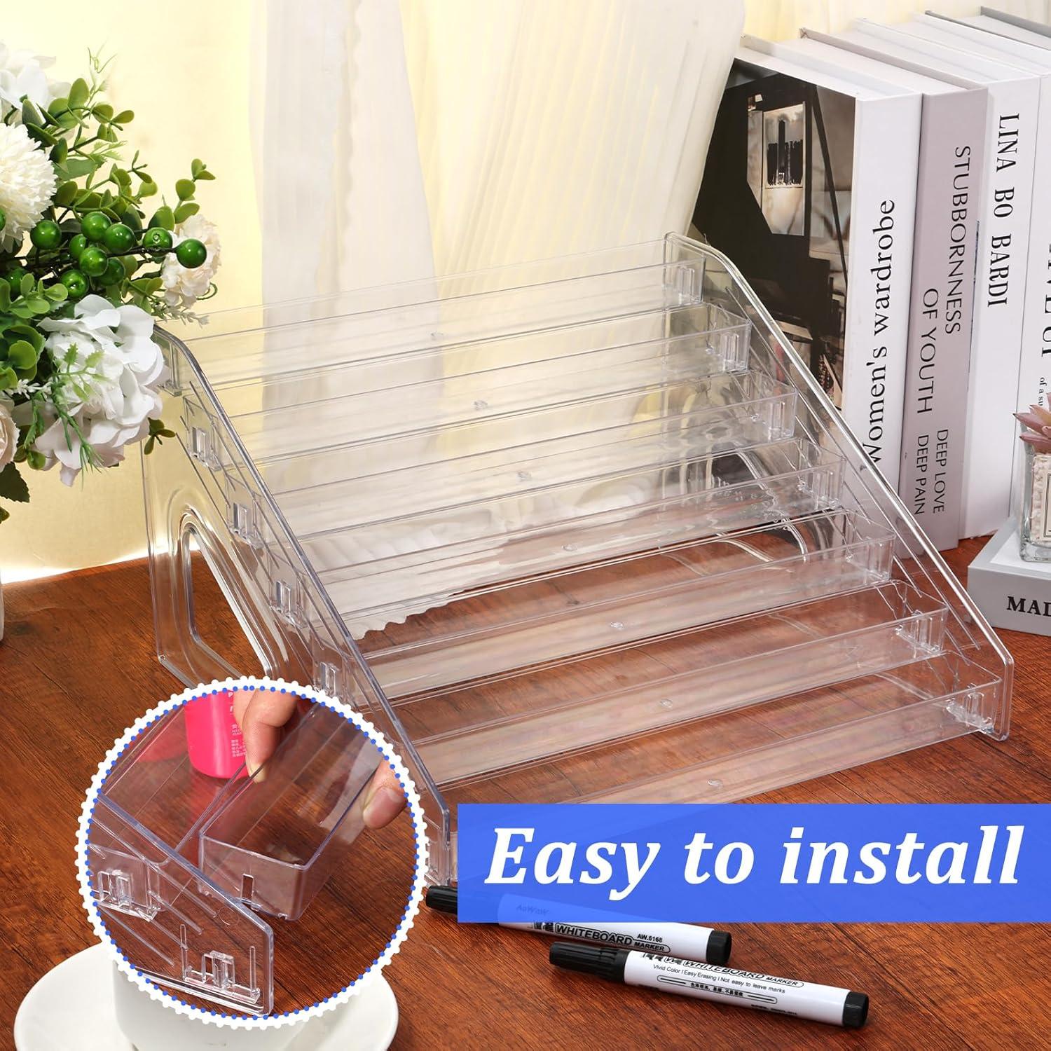 Soporte Acrílico Transparente 7 Niveles para Bolsos Sibosen