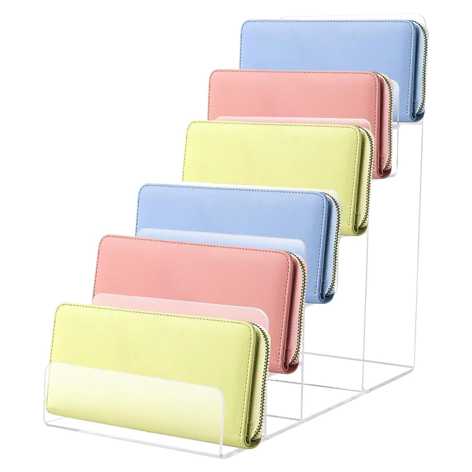 Soporte de exhibición acrílico 6 niveles Hoceium 21x10x24 cm