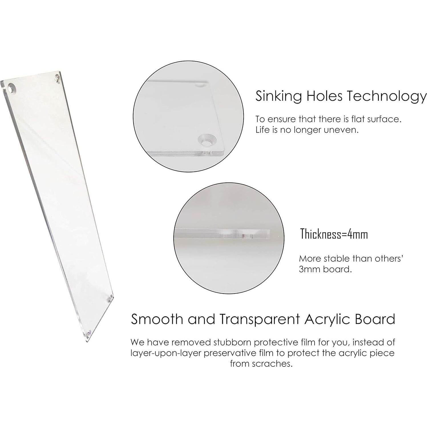 Soporte de Exhibición Acrílico IHOMECOOKER 2 Niveles para Cupcakes