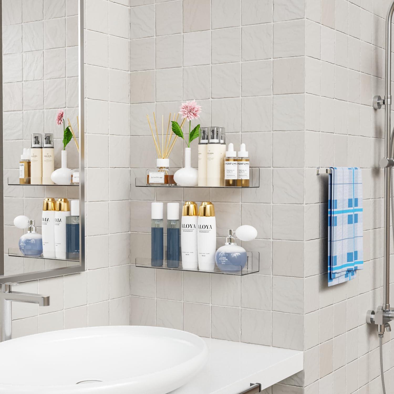 Estantes Flotantes Adhesivos Yieach 4 Unidades 38.1 cm