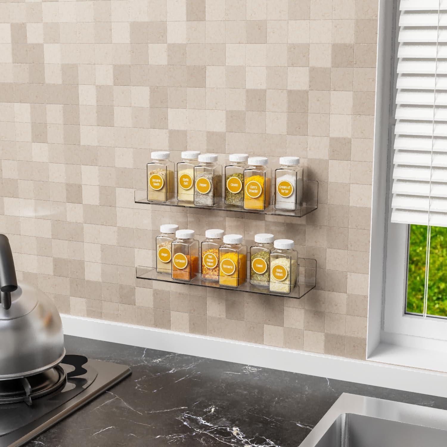 Estantes Flotantes Adhesivos Yieach 4 Unidades 38.1 cm