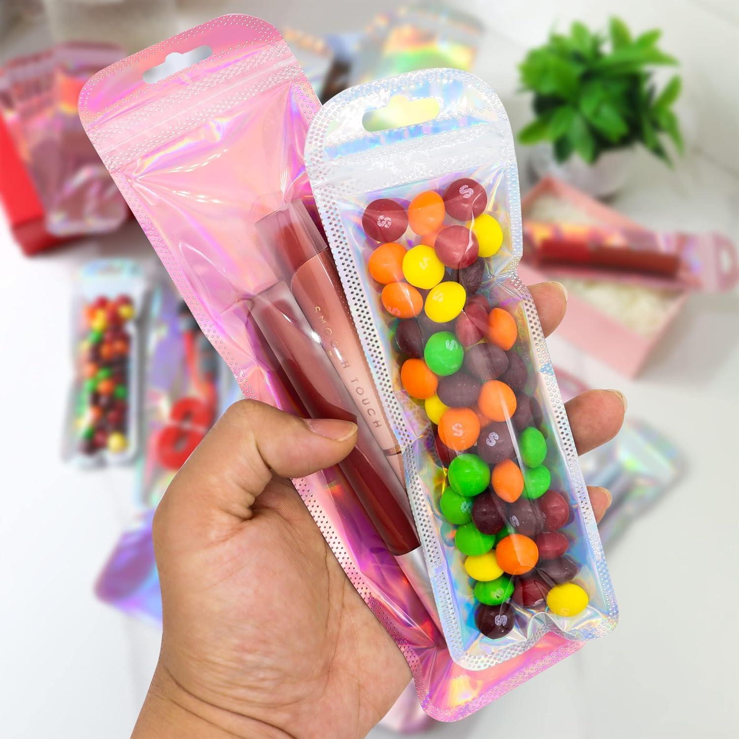 160 Bolsas Holográficas Reutilizables INKNOTE 24x6.5cm y 18.5x6cm