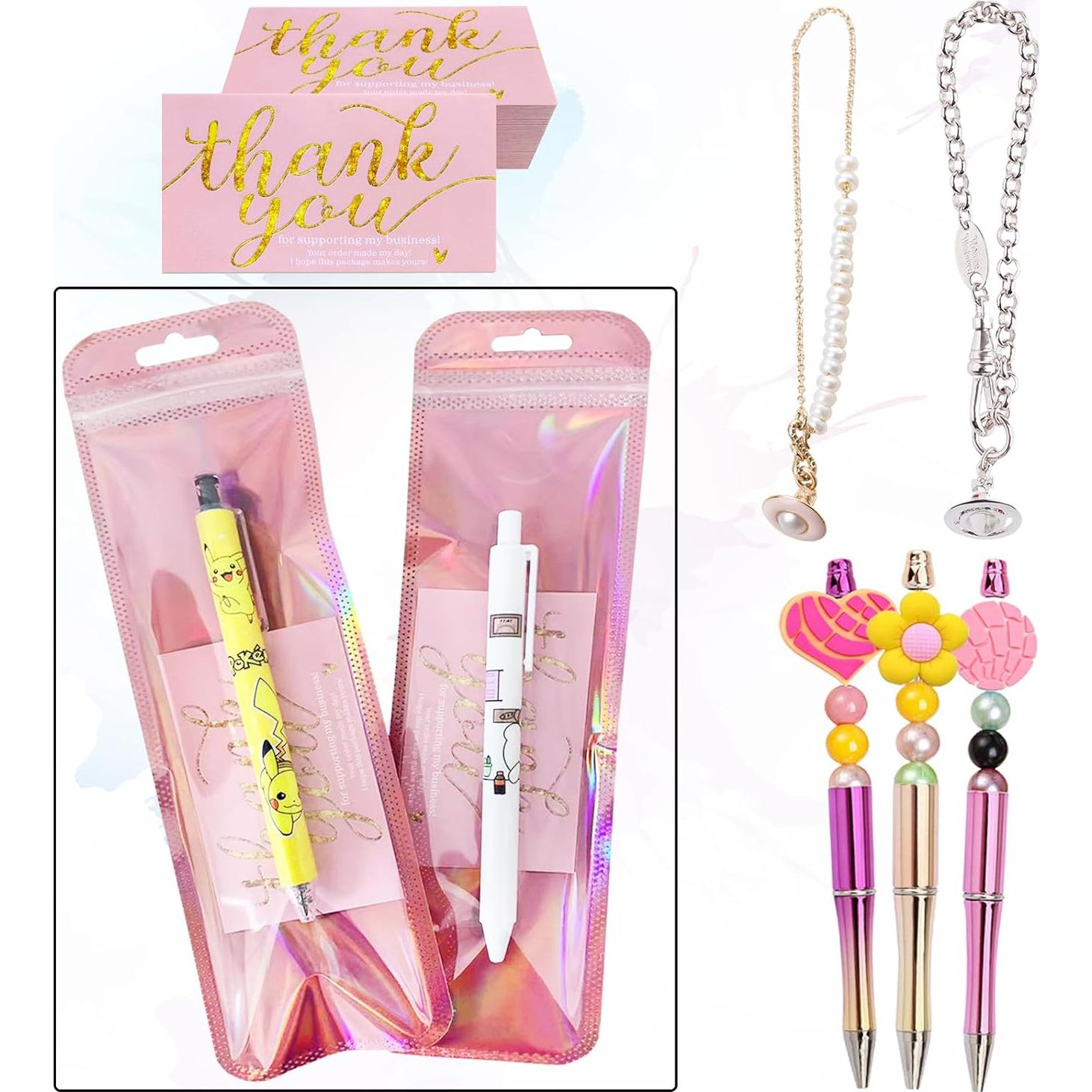 Bolsas de Almacenamiento Holográficas DERUILA 100 Pcs 6.35x22.86 cm