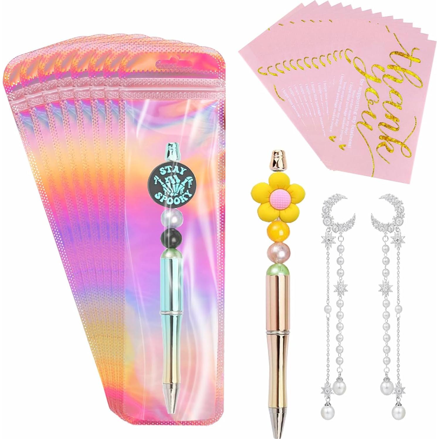 Bolsas de Almacenamiento Holográficas DERUILA 100 Pcs 6.35x22.86 cm