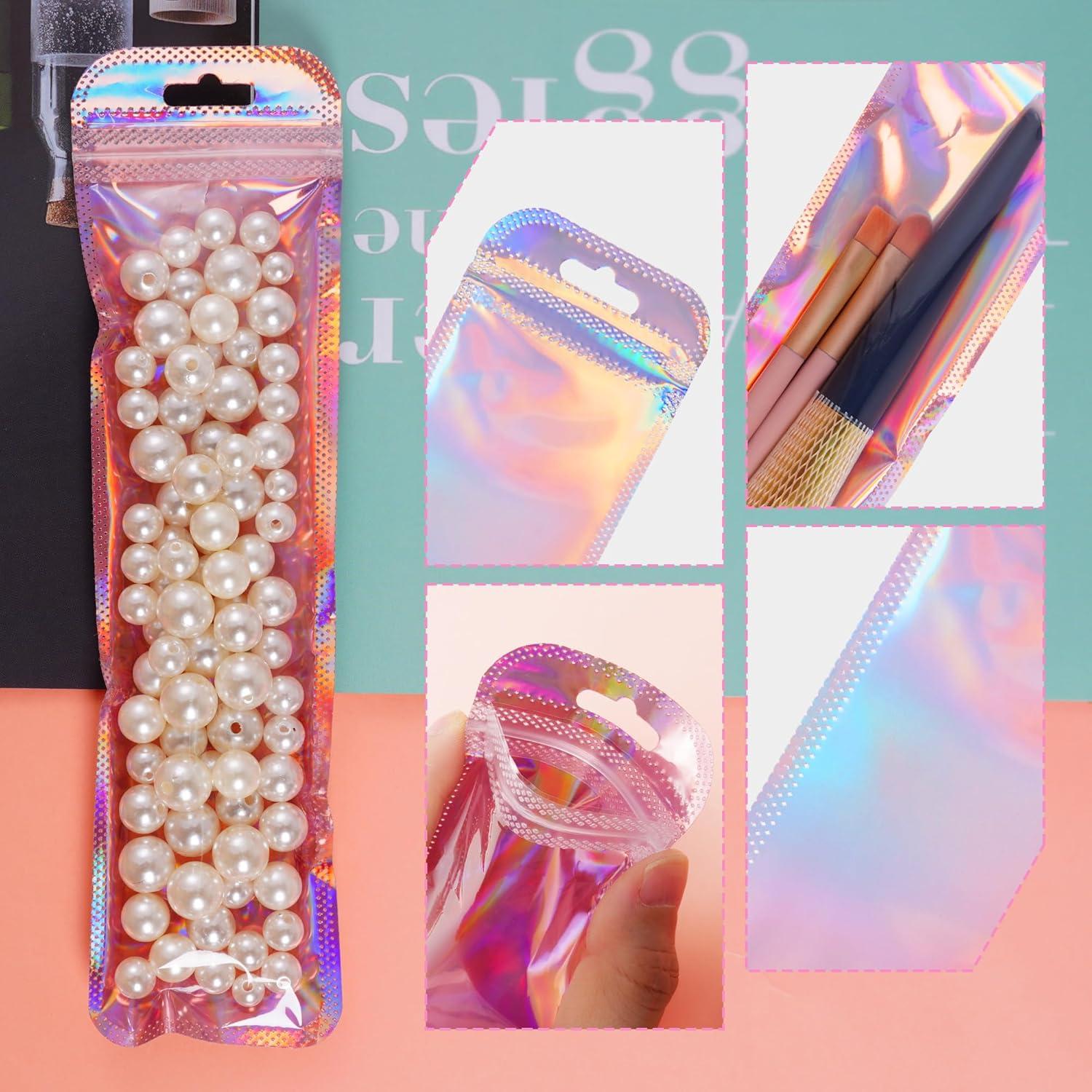 100 Bolsas de Empaque Resellables Hmxpls 6.35x23.88 cm