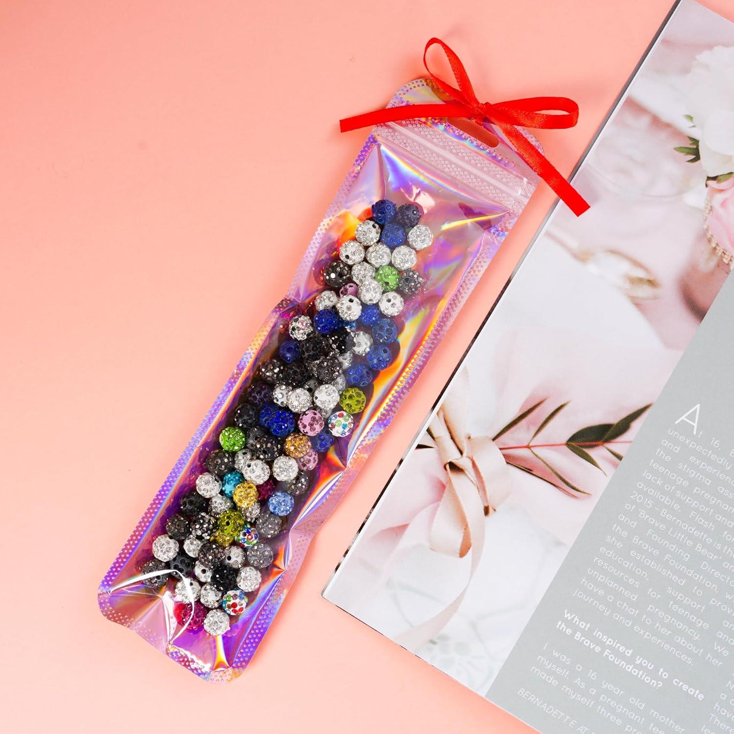 100 Bolsas de Empaque Resellables Hmxpls 6.35x23.88 cm