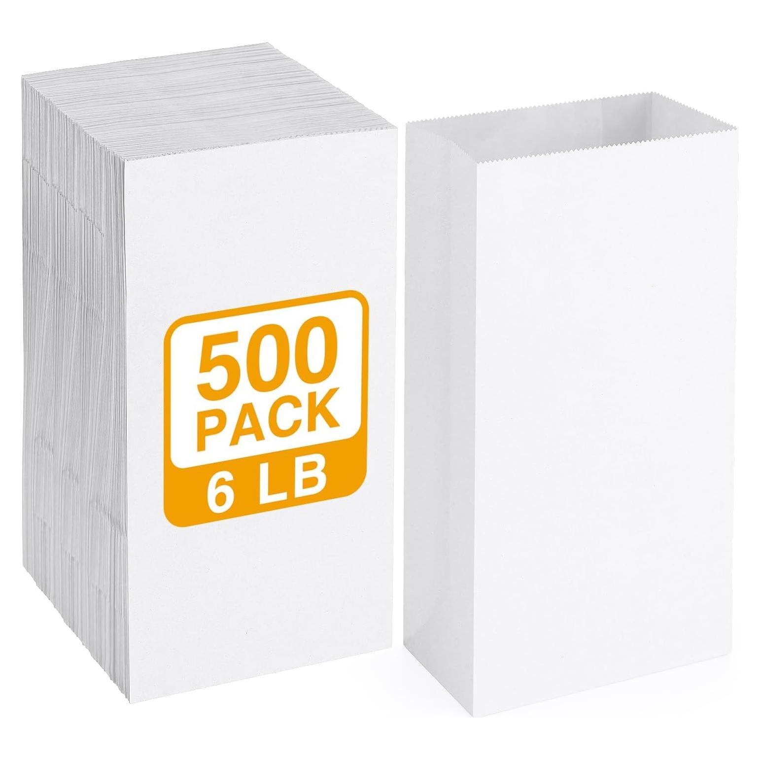 Bolsas de Papel para Almuerzo BagDream 500 Unidades 6LB