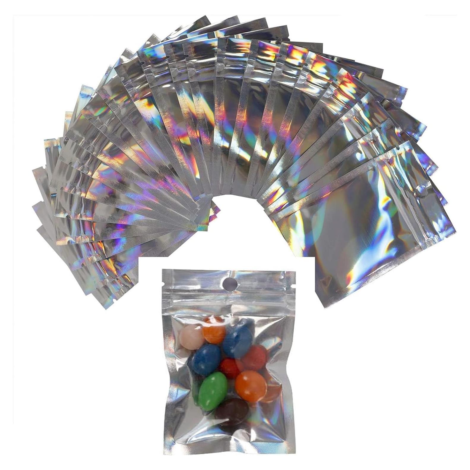 Bolsas Mylar Reutilizables ZOENHOU 300 Pcs 7.62x10.16 cm