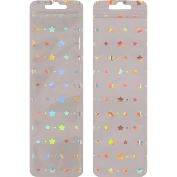 100 Bolsas Ziplock Transparentes NATX 10.4x15cm Reutilizables