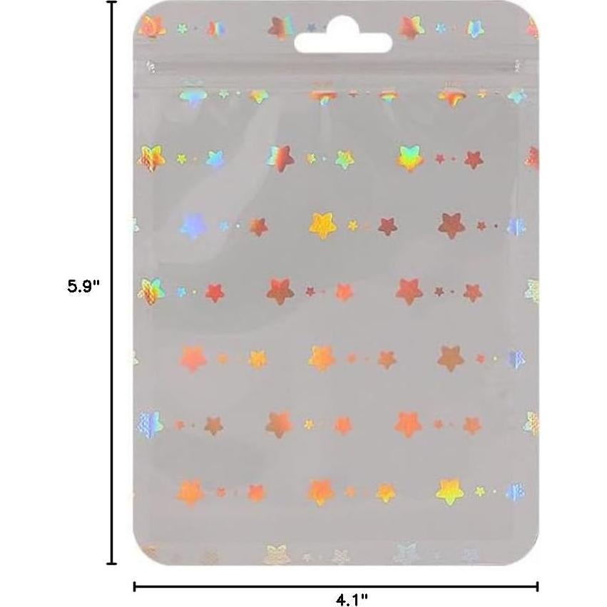 100 Bolsas Ziplock Transparentes NATX 10.4x15cm Reutilizables