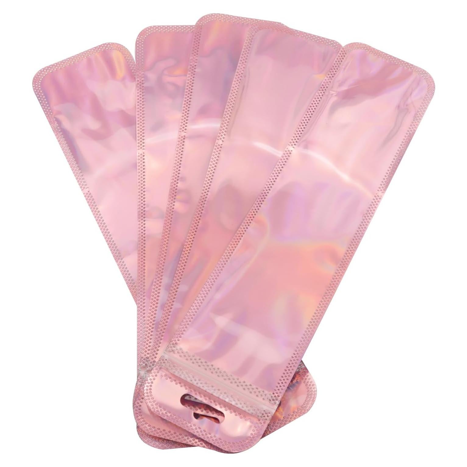 100 Bolsas Holográficas Reutilizables 21.8x5.6 cm Pro Bamboo