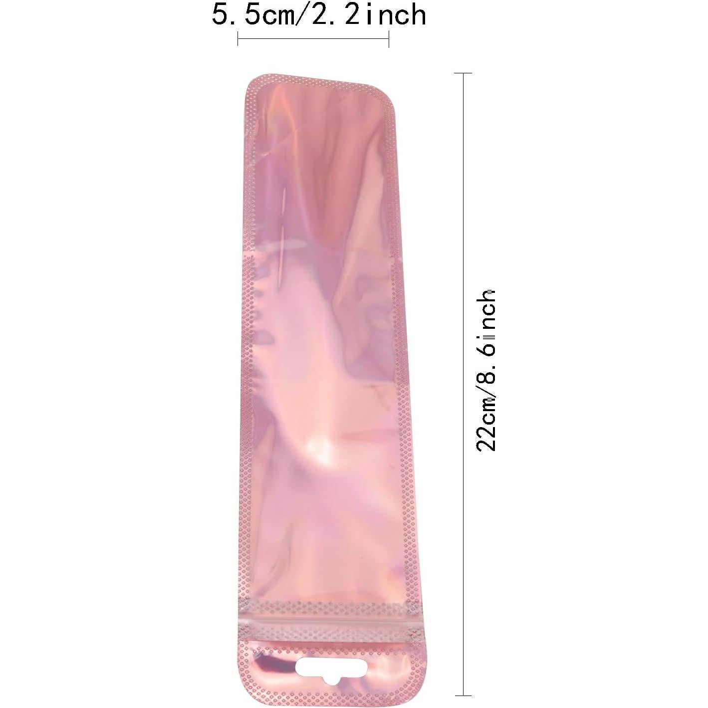 100 Bolsas Holográficas Reutilizables 21.8x5.6 cm Pro Bamboo