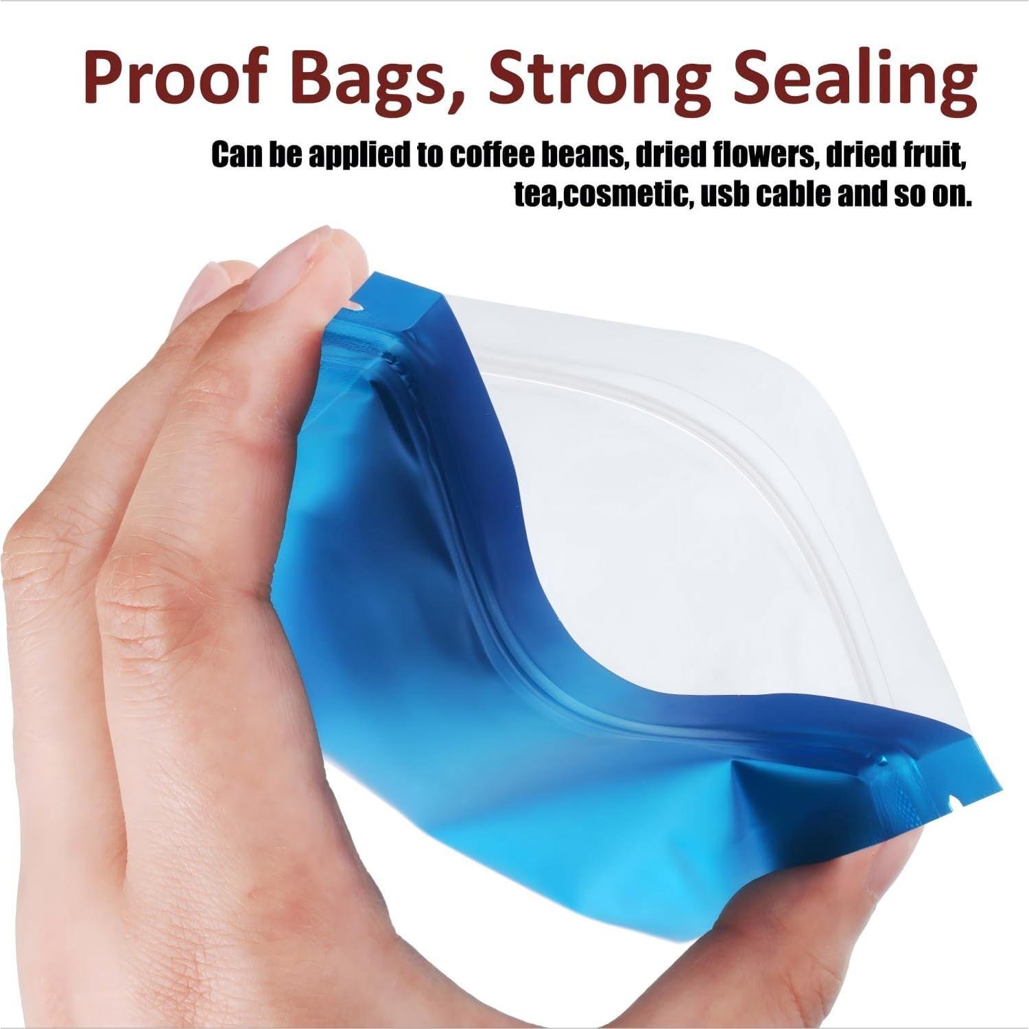 Bolsas Reutilizables a Prueba de Olores Blulu 100 Piezas 10x15 cm