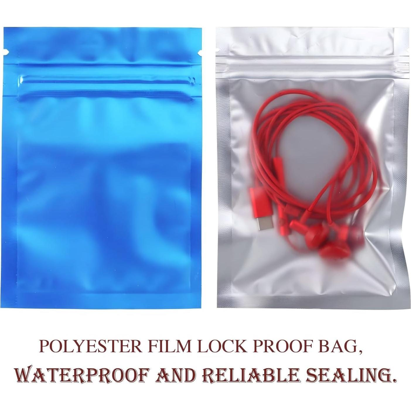 Bolsas Reutilizables a Prueba de Olores Blulu 100 Piezas 10x15 cm