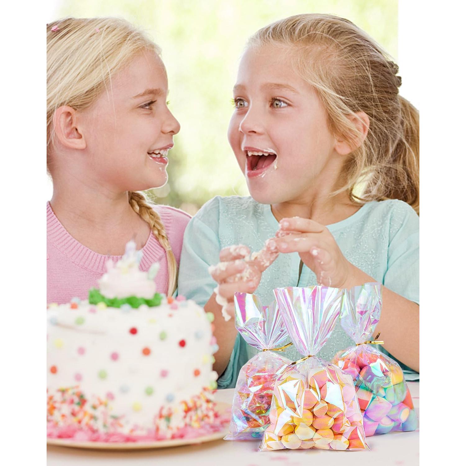 Bolsas de Celofán Iridiscentes Labeol 100pcs 15.24x22.86cm