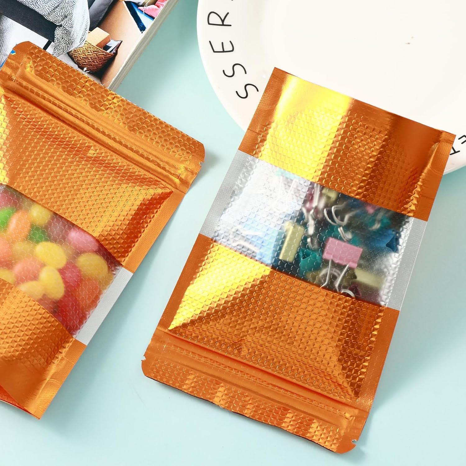 150 Bolsas Mylar Reutilizables 4x6 Circloophs a Prueba de Olores