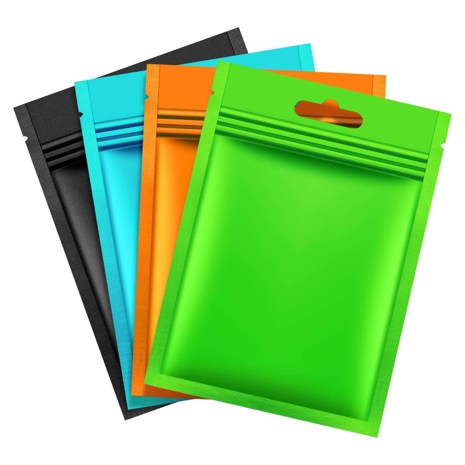 Bolsas de Aluminio Re sellables Hestya 200 Piezas 7x10 cm