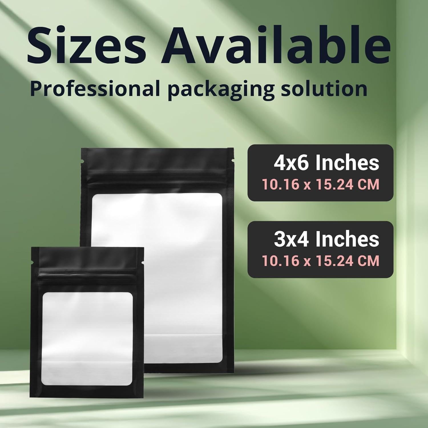 Bolsas Reutilizables Mylar Holográficas COLSEN 3x10cm 100 Paquete