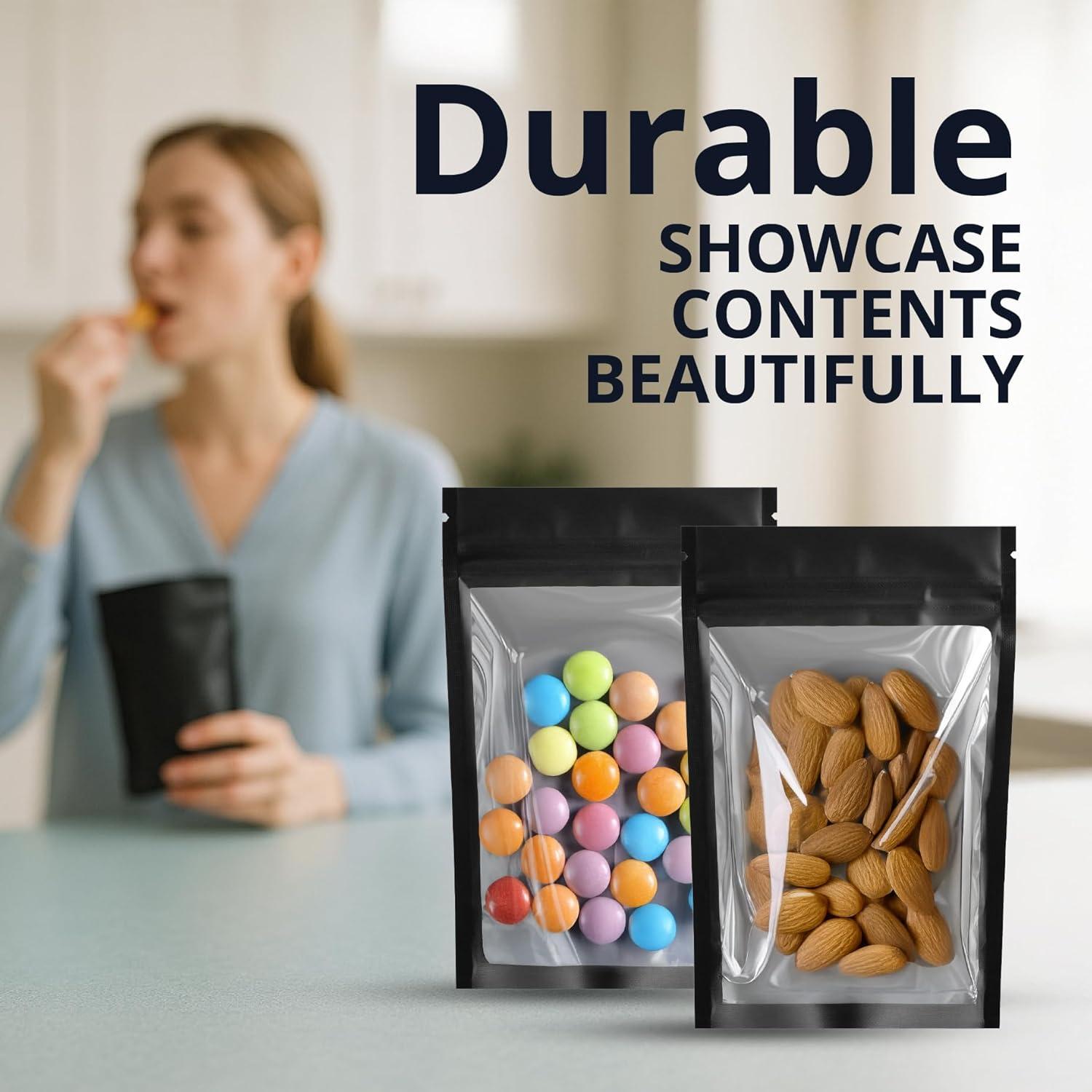 Bolsas Reutilizables Mylar Holográficas COLSEN 3x10cm 100 Paquete