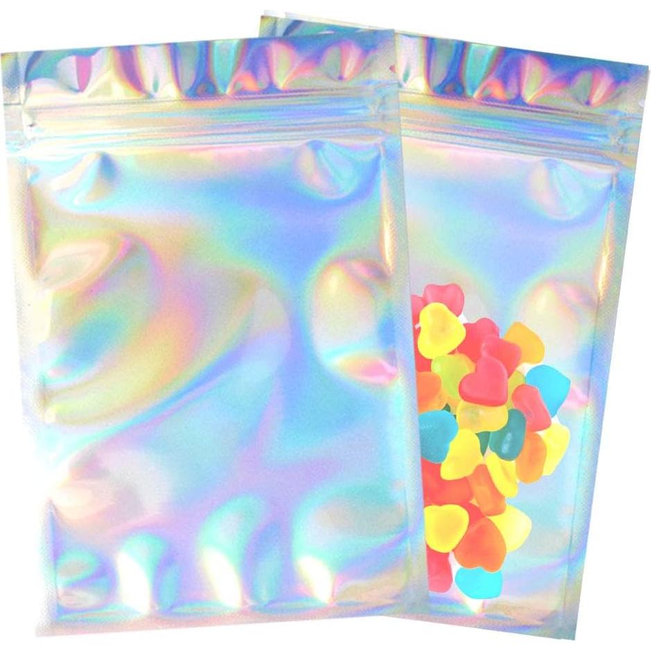 100 Bolsas Reutilizables a Prueba de Olores Tayfremn 10x15 cm