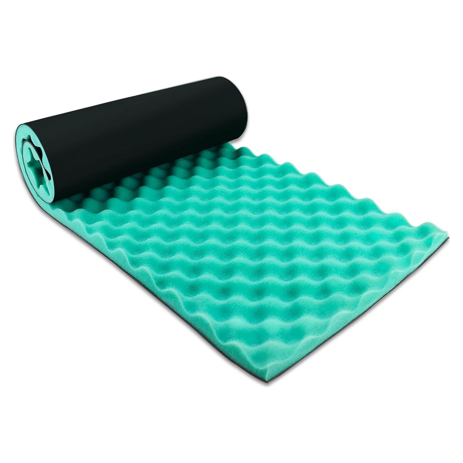 Panel Aislante Acústico BXI Doble Espuma 39.4x13.4cm Verde