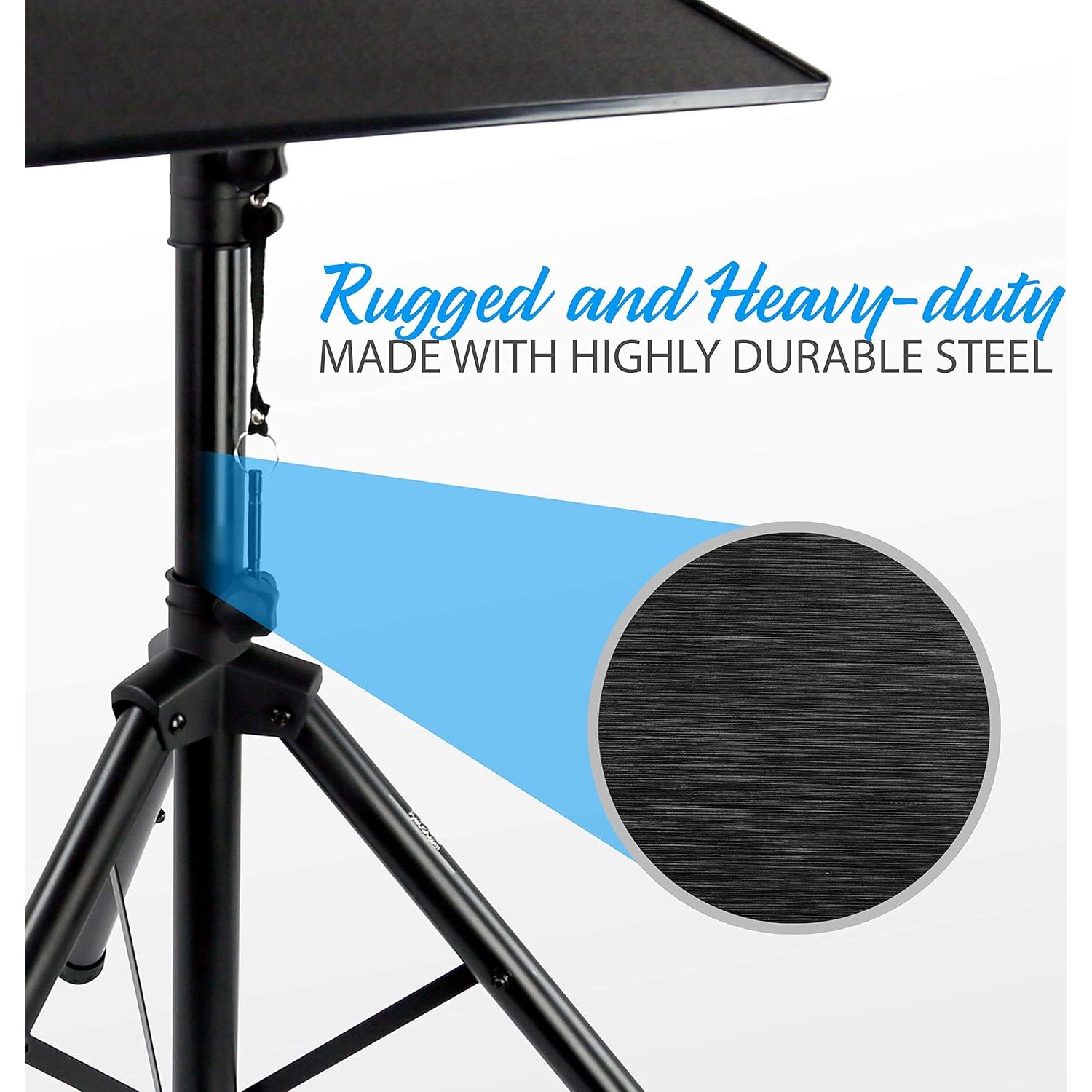 Soporte Universal Pyle PLPTS4.5 para Proyector y Laptop Ajustable